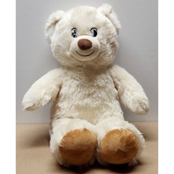 B-A-B BAB Build-a-Bear Lil' Cub Pudding TAN TEDDY BROWN NOSE LOVEY PLUSH STUFFED - Picture 1 of 15